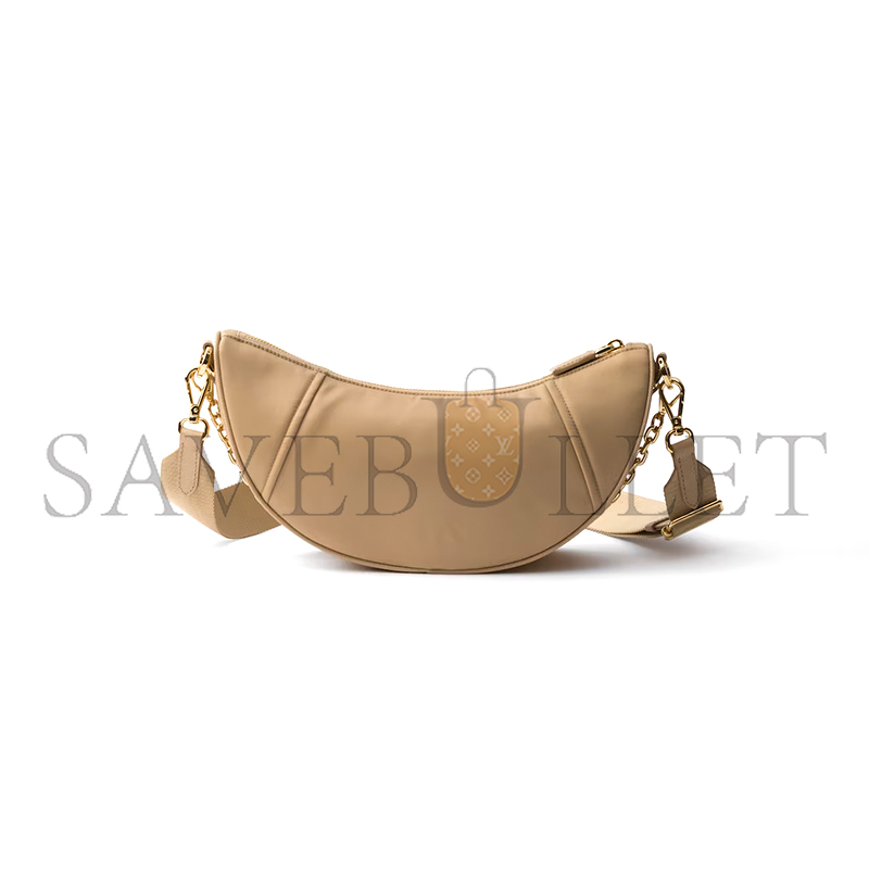 PRADA DEMI-LUNE RE-NYLON SHOULDER BAG 1BH222 (30*13.5*6cm)